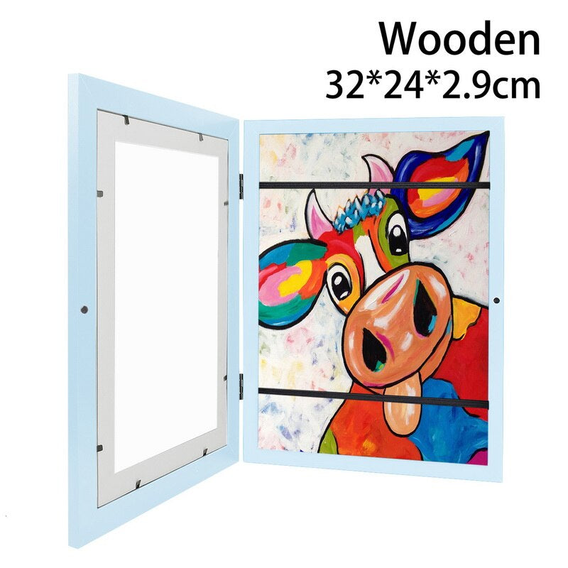 Kids Wooden Picture Display